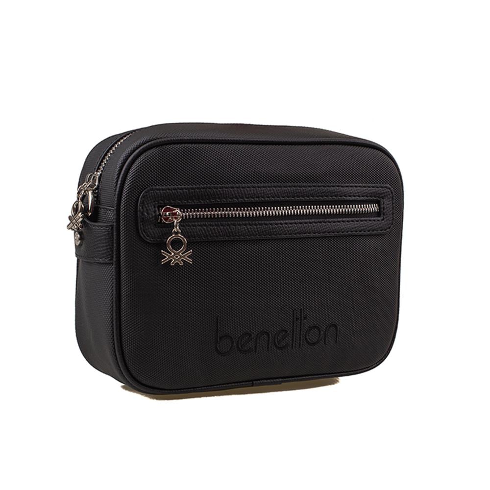 Benetton Siyah  Nano Kadın Çapraz Çanta BNT 1343