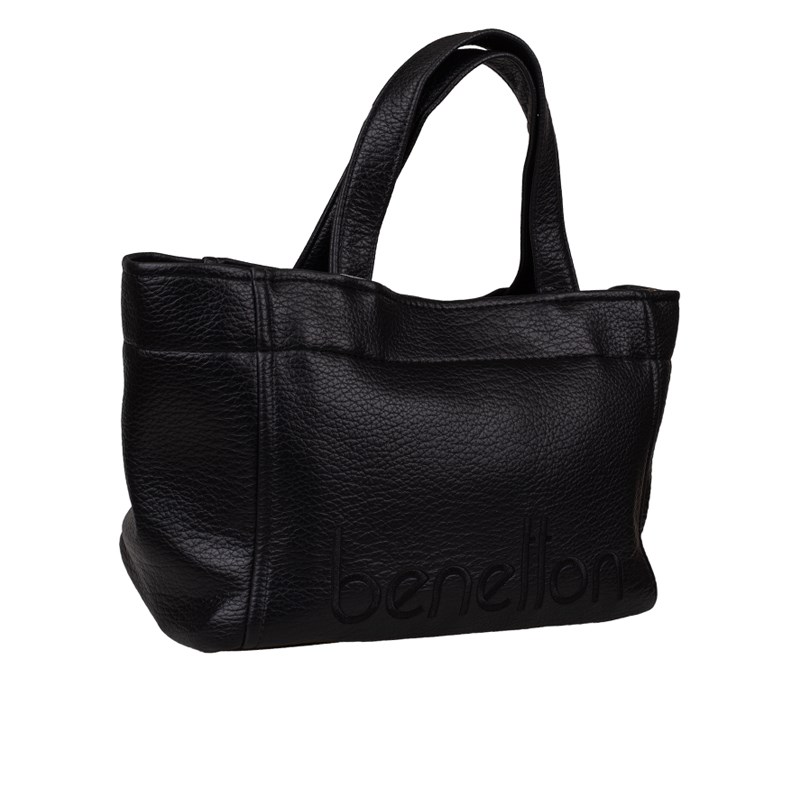 Benetton Siyah  Soft Line Kadın Kol Çantası BNT 1844