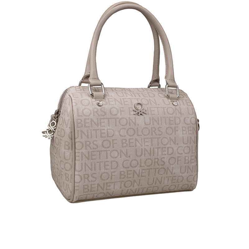 Benetton Taş  Kadın Monogram Eskitme Kol Çantası BNT 1533