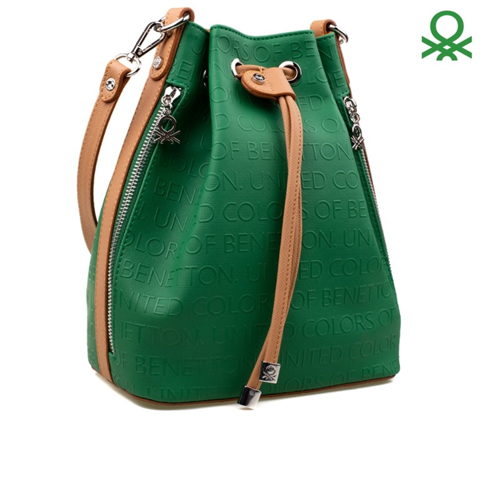 Benetton Yeşil Kadın Kol Çantası BNT 622