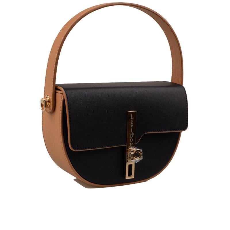 Levidor Siyah  Taba Günlük Kadın El Çantası