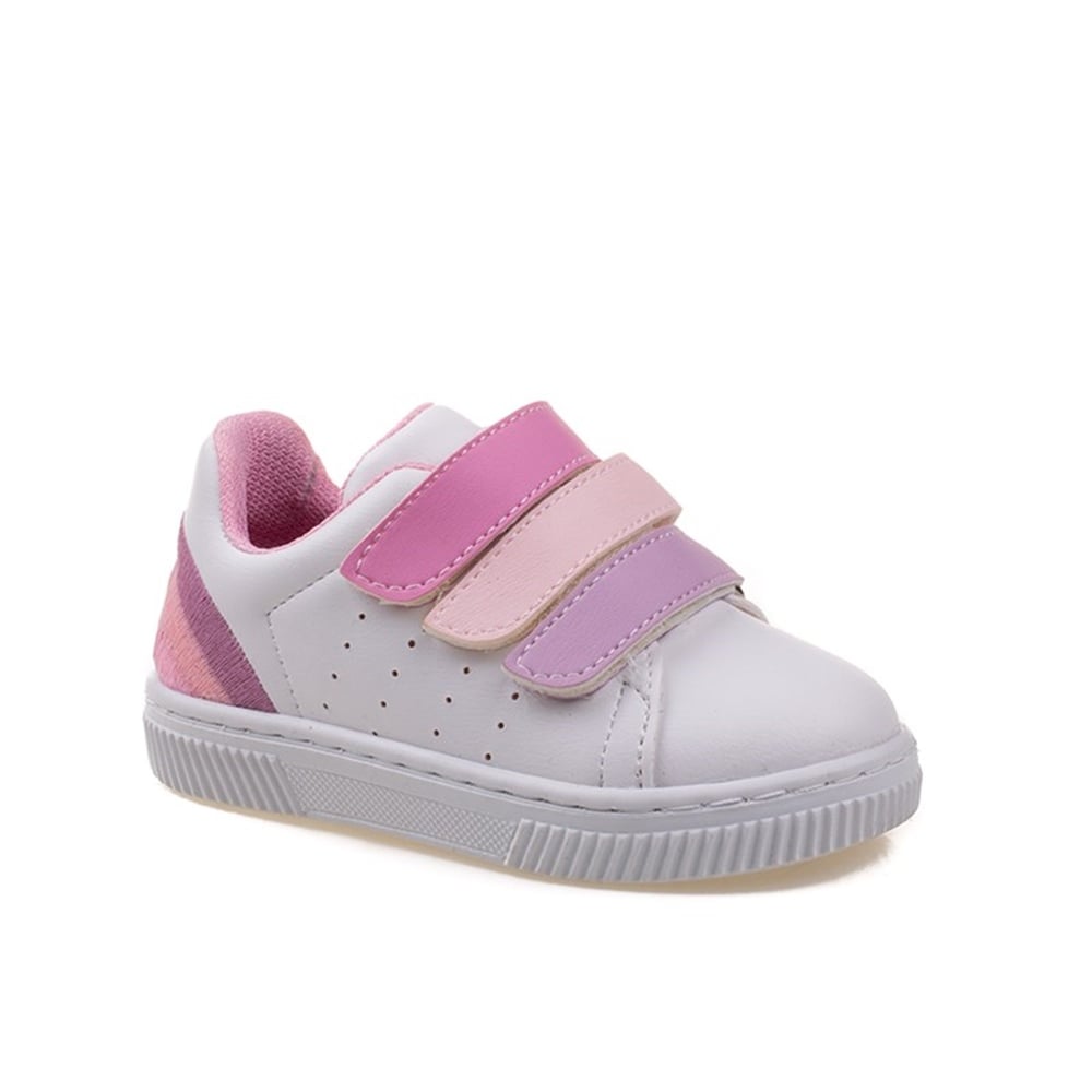 M2S Pembe Bebe Cırtlı Spor Ayakkabı