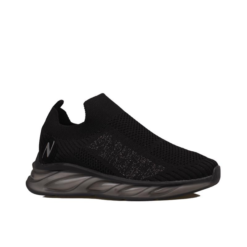 M2S Siyah  Marla Kadın Lastikli Ortopedik Sneaker