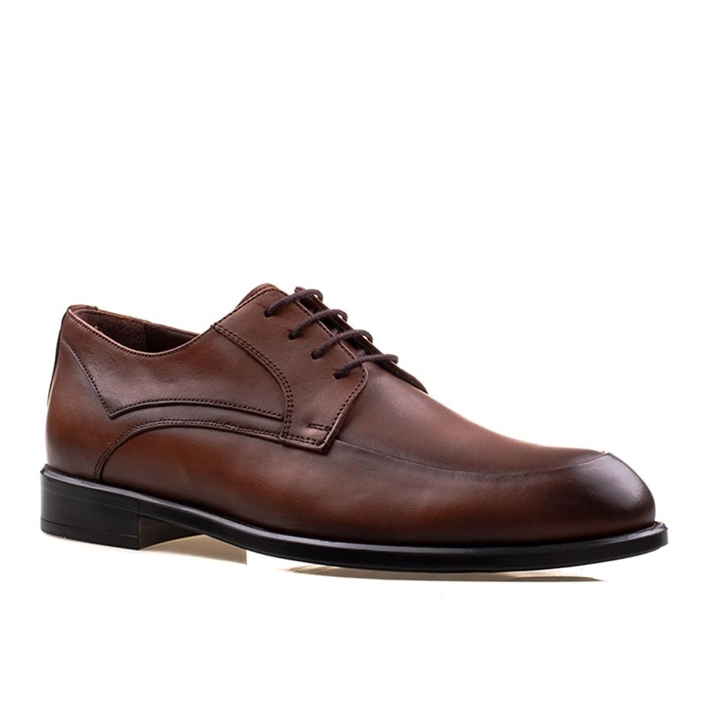 M2S Taba Erkek Hakiki Deri Enjeksiyon Taban Klasik Ayakkabı