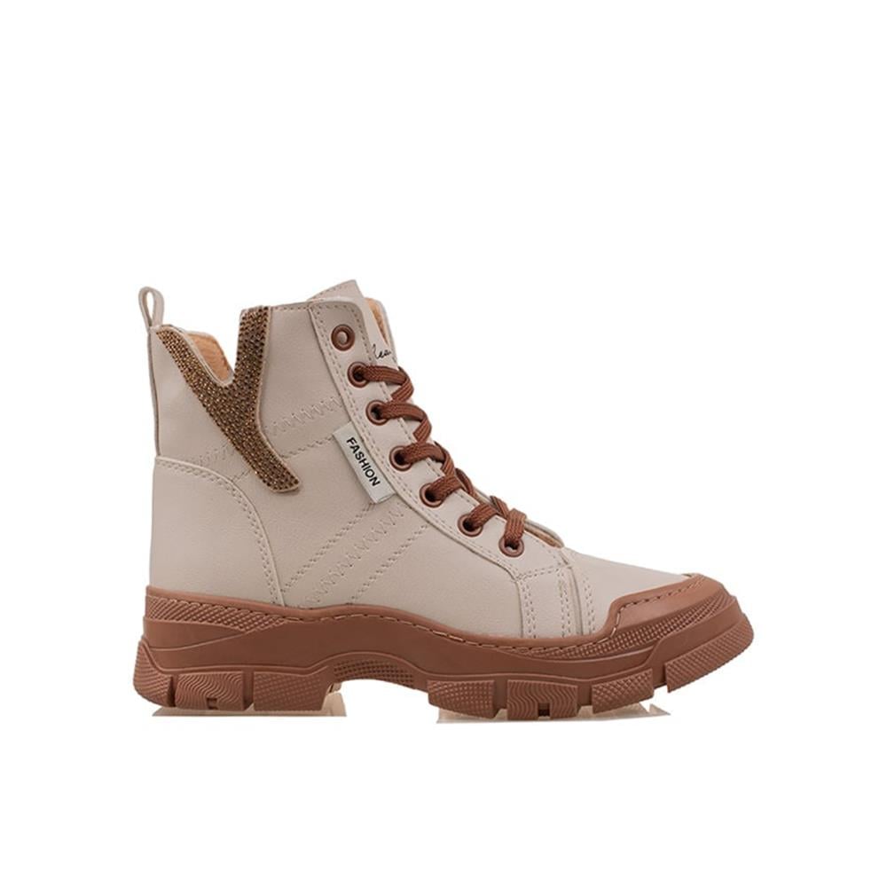 Trend Adımlar Krem  Yulia Kız Çocuk Casual Bot