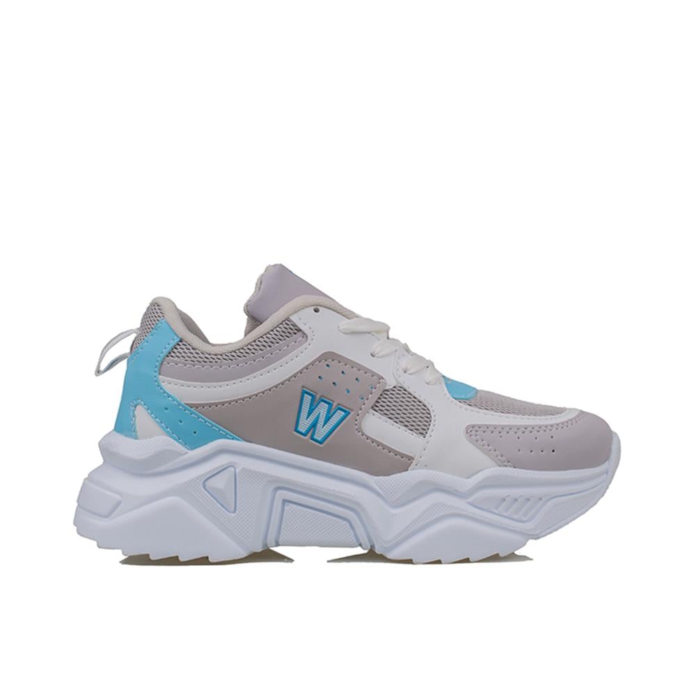 Trend Adımlar Mavi  Worting Two Kalın Taban Kadın Spor Ayakkabı