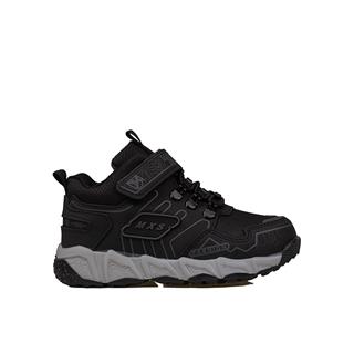 Trend Adımlar Siyah  MX Unisex Çocuk Spor Bot