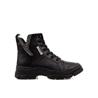 Trend Adımlar Siyah  Yulia Kız Çocuk Casual Bot