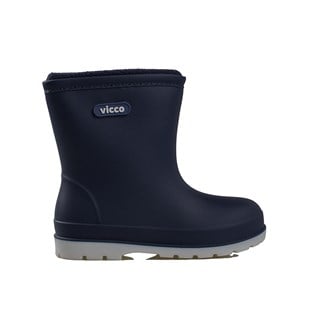 Vicco Lacivert  Mellow İçi Polar Çocuk Yağmur Çizmesi