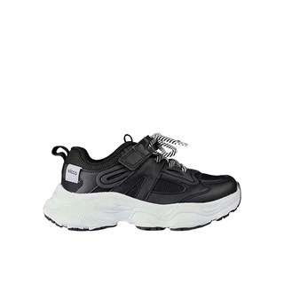 Vicco Siyah  Feri Havalı Taban Kız Çocuk Spor Ayakkabı