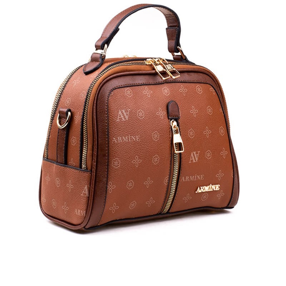 Armine Taba Kadın Baskılı Klasik El Çantası