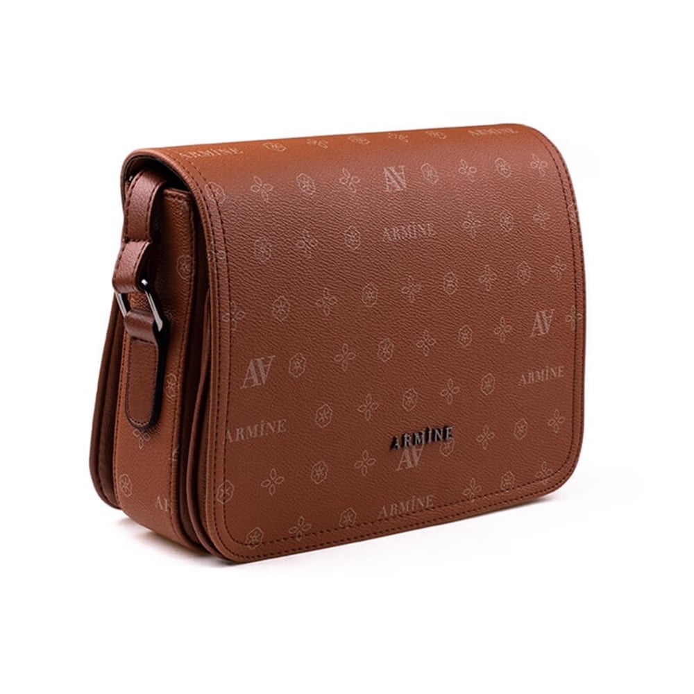 Armine Taba Kadın Baskılı Postacı Çantası