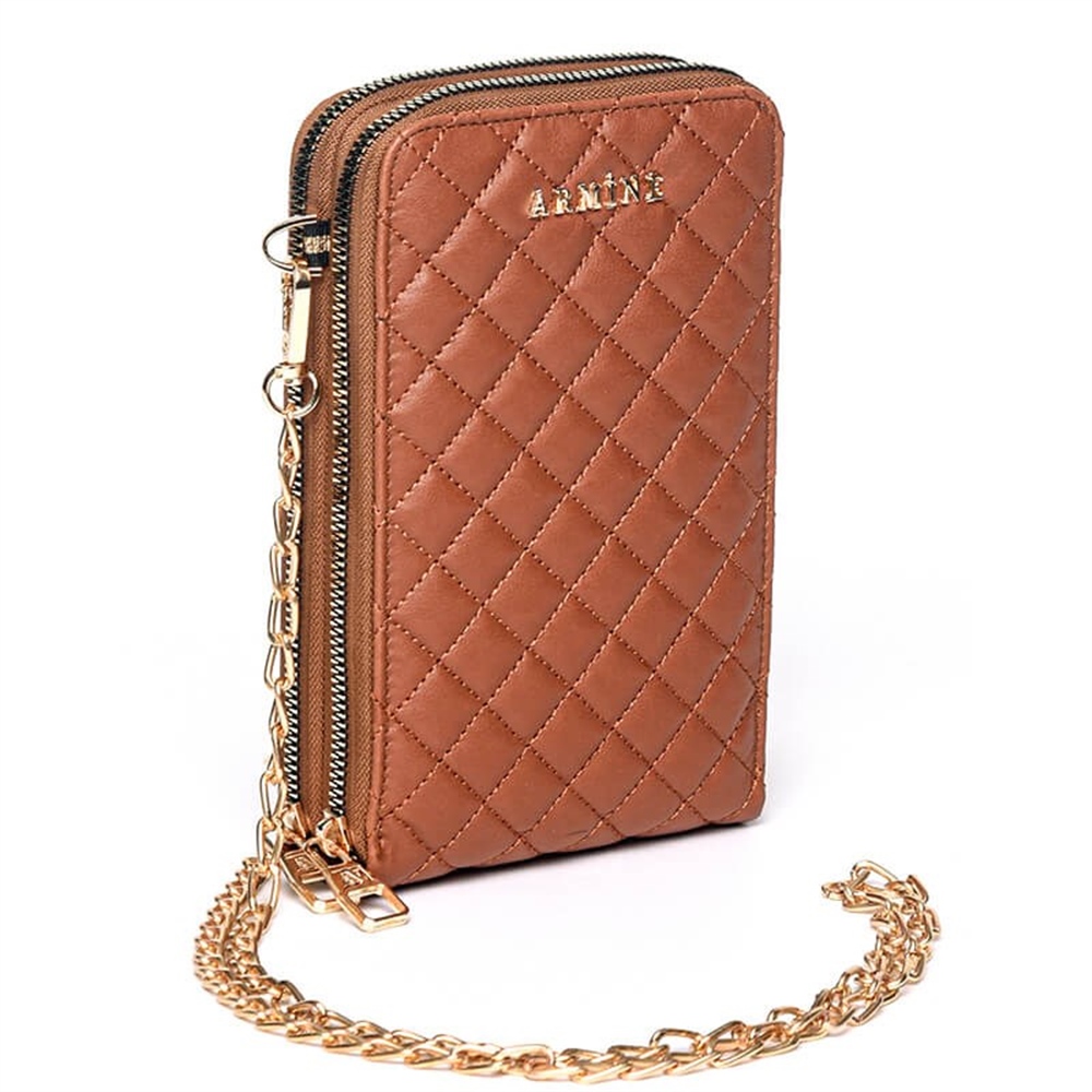 Armine Taba Kadın Kapitone Zincir Askılı Çanta