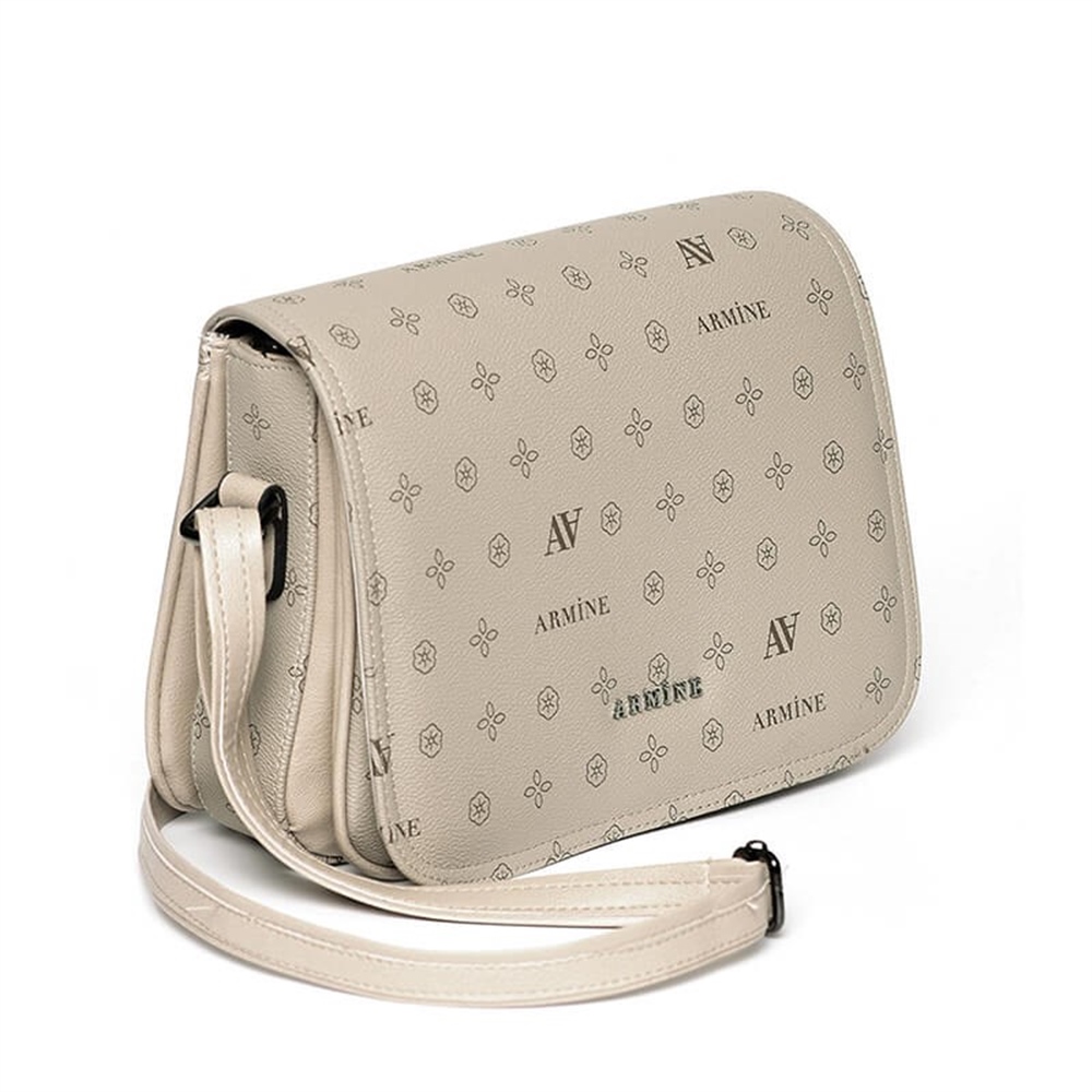Armine Vizon Kadın Baskılı Postacı Çantası