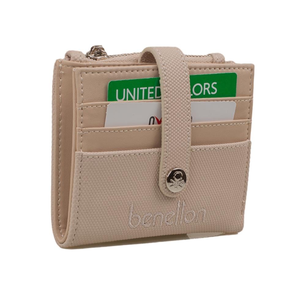 Benetton Bej  Kadın Nano Kartlık Cüzdan BNT 1308