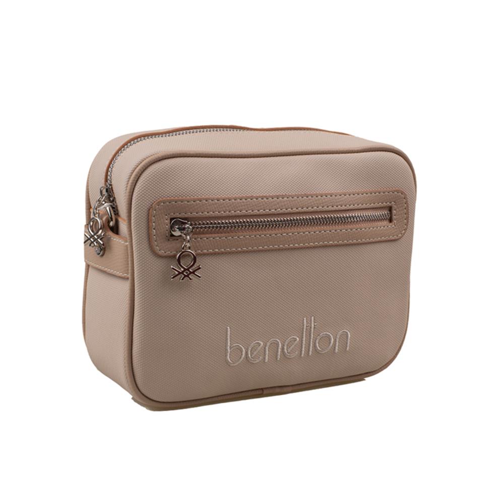 Benetton Bej  Nano Kadın Çapraz Çanta BNT 1343