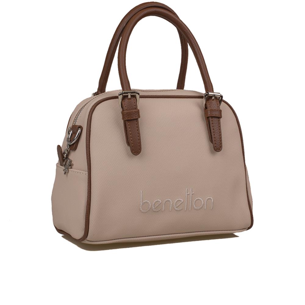 Benetton Bej  Nano Kadın El Çantası BNT 1353