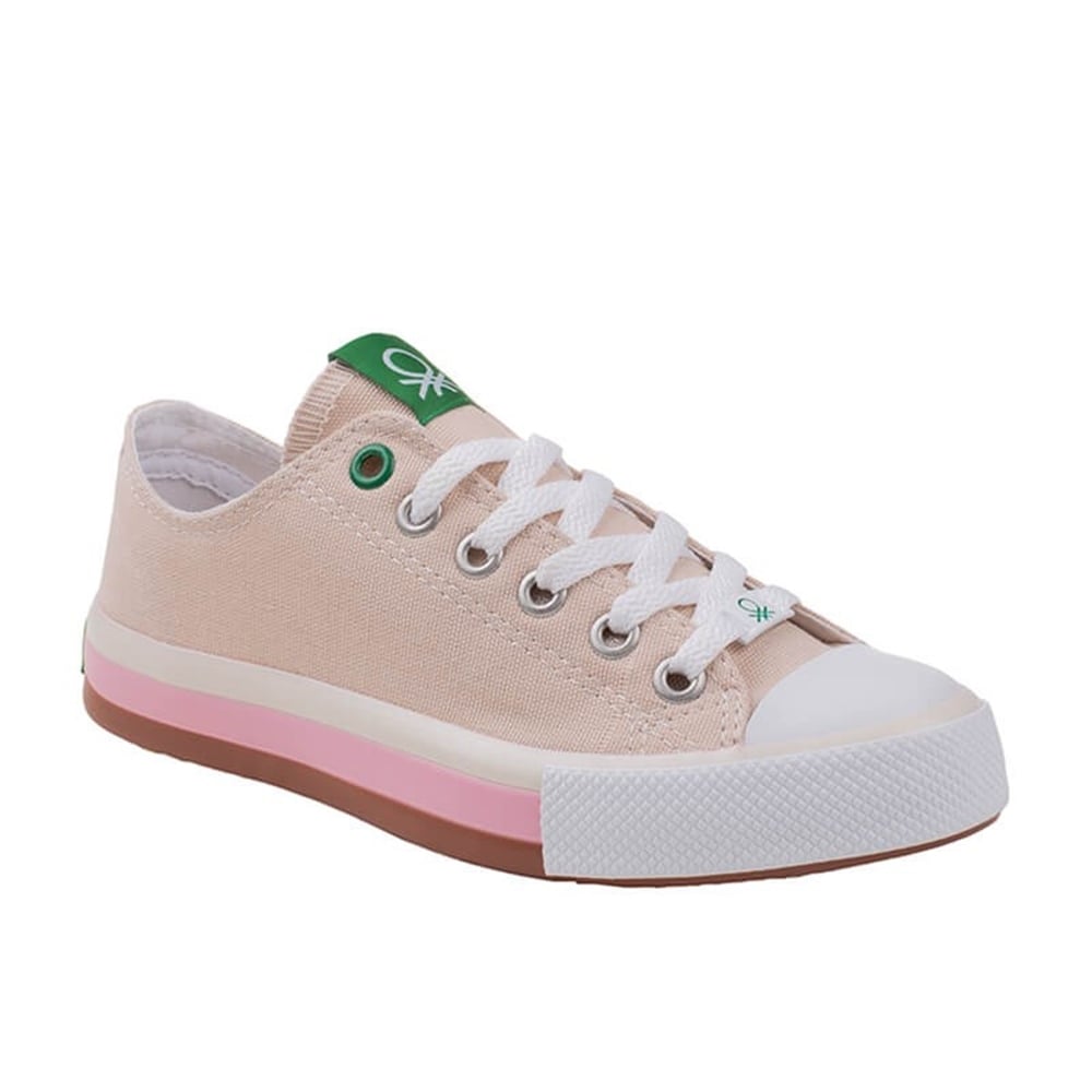 Benetton Bej Unisex Spor Ayakkabı BN-30176
