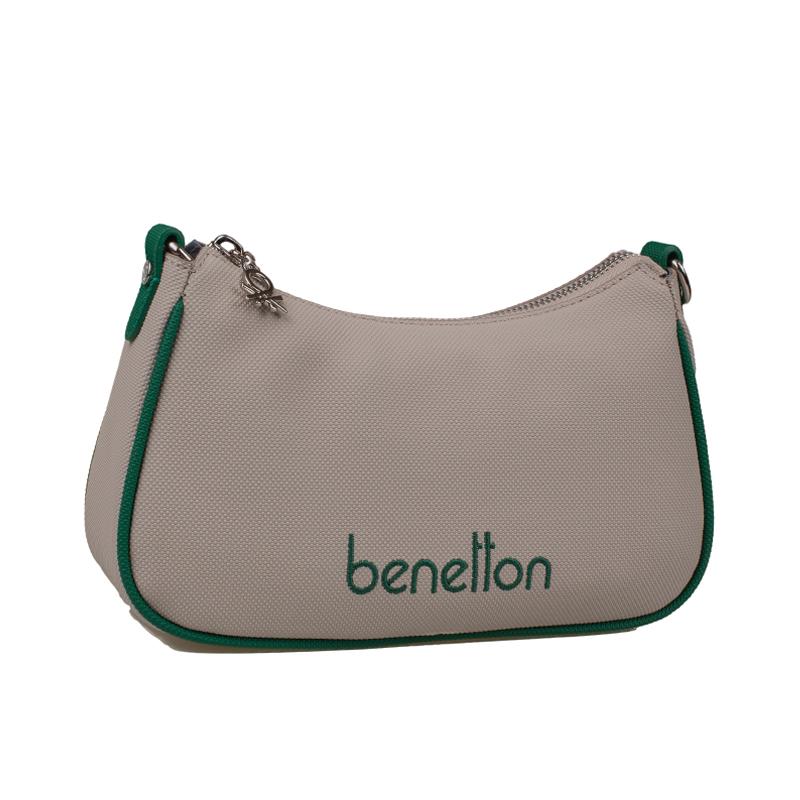 Benetton Krem  Kadın Nano Çapraz Çanta BNT 1600
