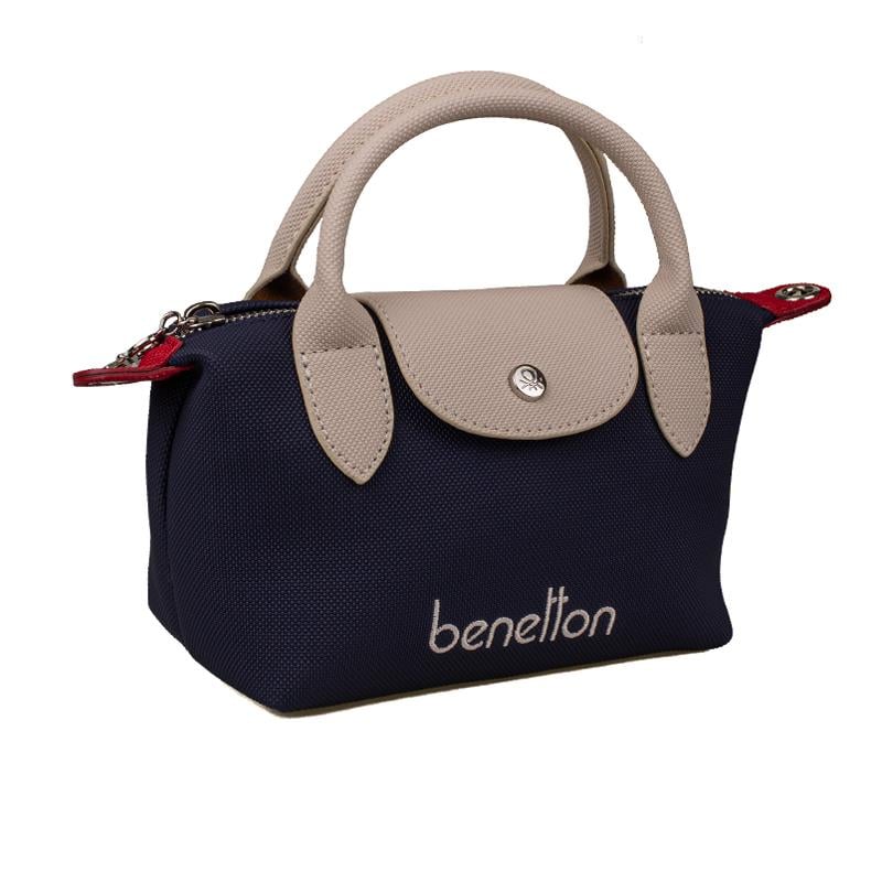 Benetton Lacivert  Kadın Nano Mini Boy Çapraz Çanta BNT 1607