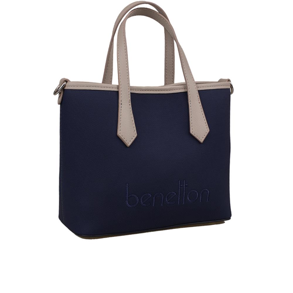 Benetton Lacivert  Nano Kadın Casual El Çantası BNT 1354