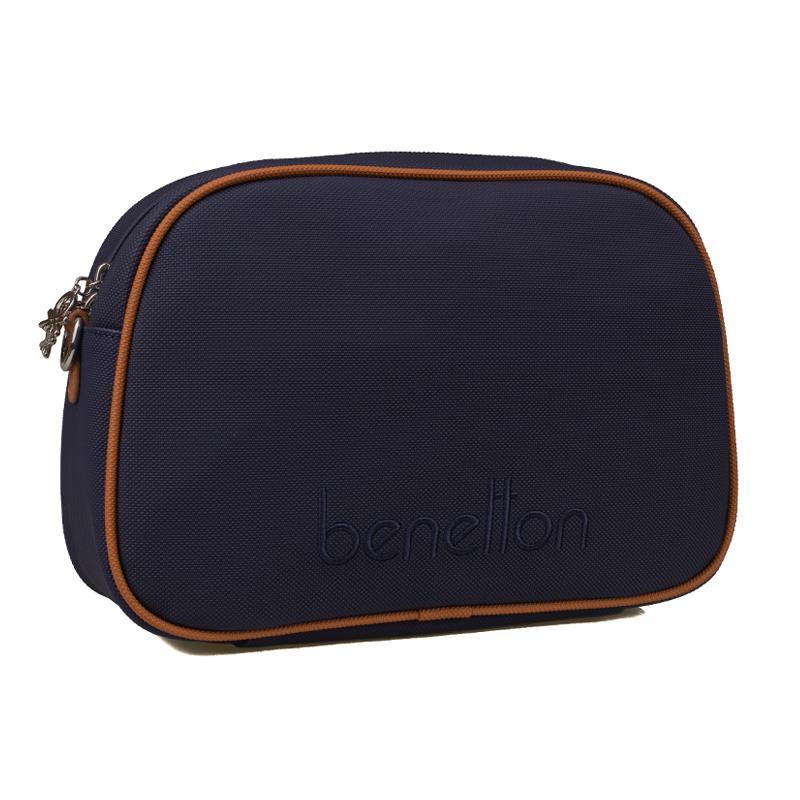 Benetton Lacivert  Nano Kadın Geniş Kol Çantası BNT 1590