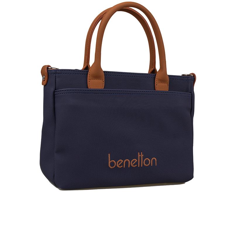Benetton Lacivert  Nano Kadın Kol Çantası BNT 1614