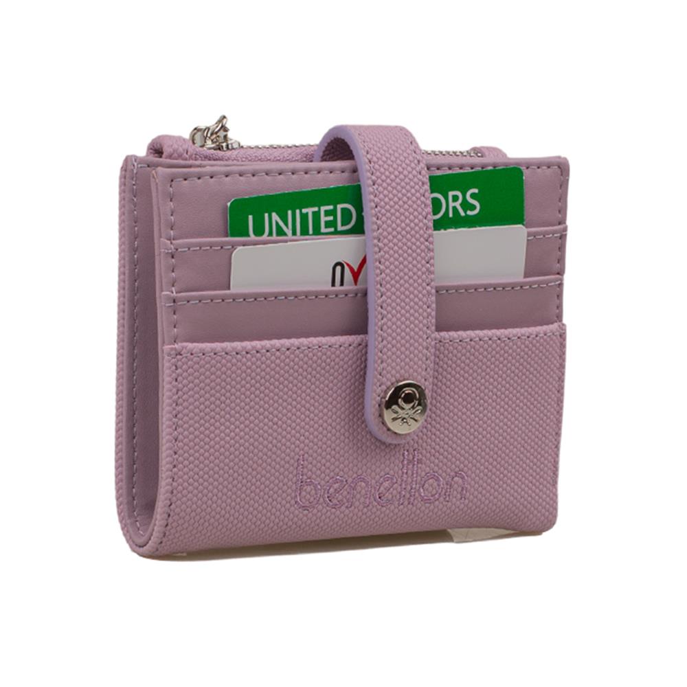 Benetton Lila  Kadın Nano Kartlık Cüzdan BNT 1308