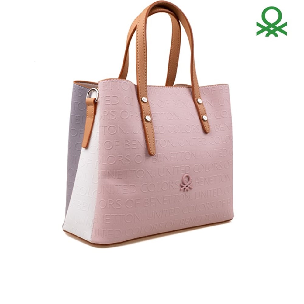 Benetton Pembe Kadın Kol Çantası BNT 613