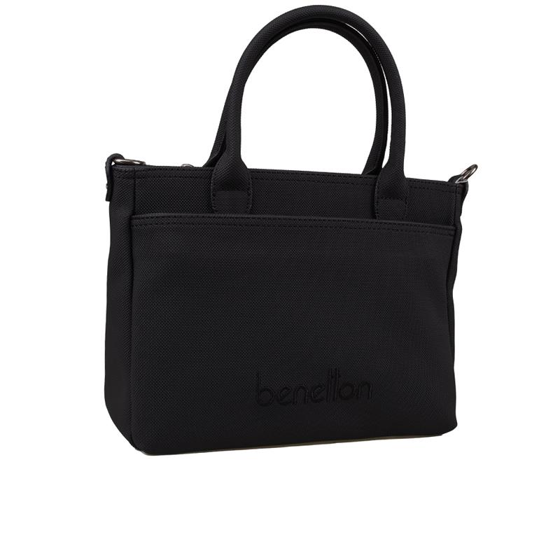 Benetton Siyah  Nano Kadın Kol Çantası BNT 1614