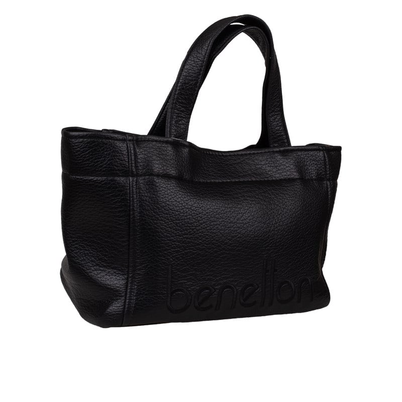 Benetton Siyah  Soft Line Kadın Kol Çantası BNT 1844