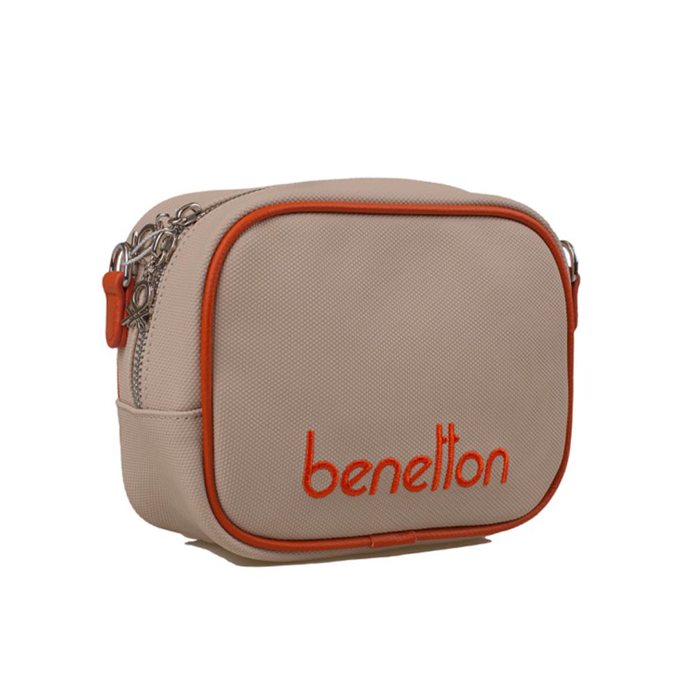 Benetton Turuncu  Nano Kadın Mini Çapraz Çanta BNT 1341