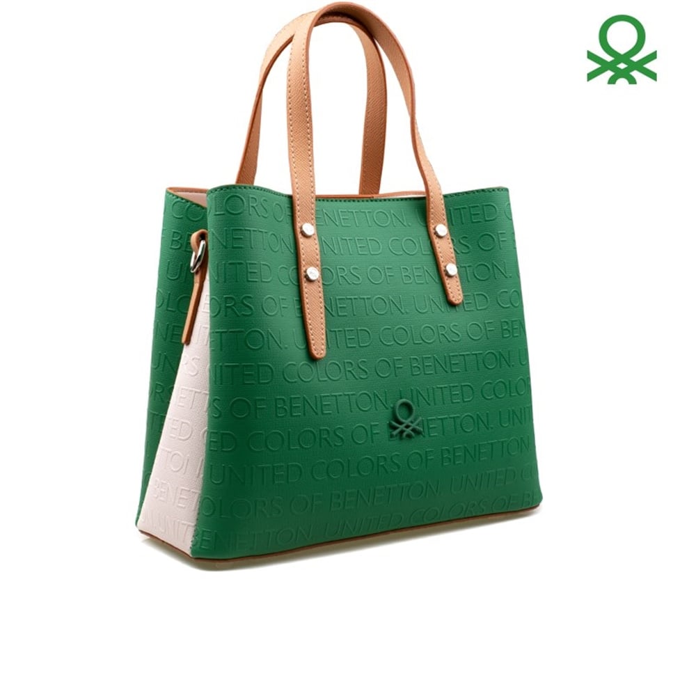 Benetton Yeşil Kadın Kol Çantası BNT 613