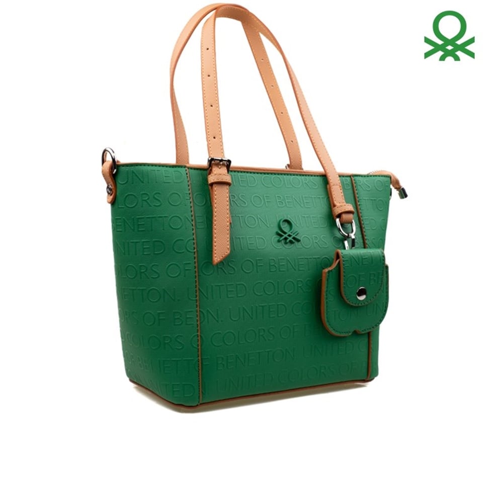Benetton Yeşil Kadın Kol Çantası BNT 627
