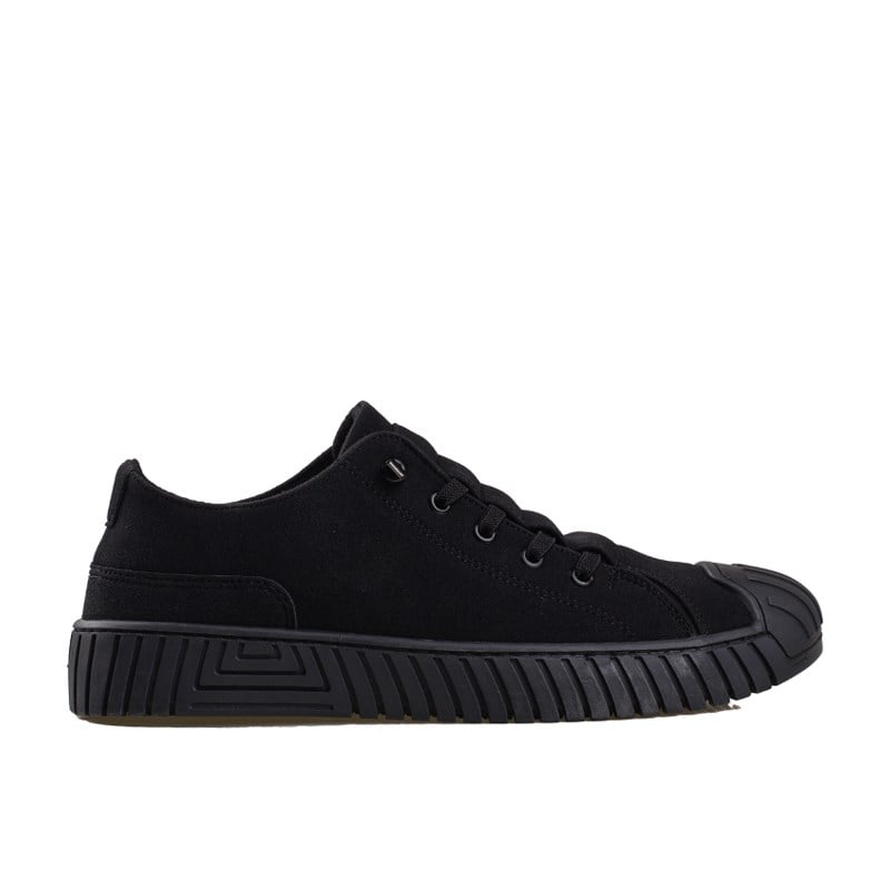 Gamelu Siyah  Vigor Burun Korumalı Erkek Nubuk Sneaker