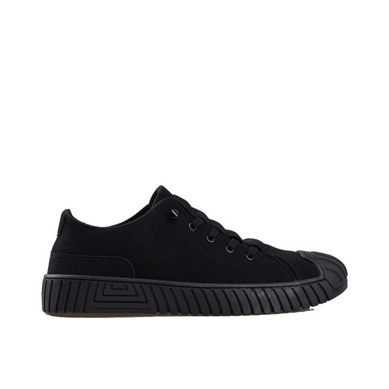 Gamelu Siyah  Vigor Burun Korumalı Kadın Nubuk Sneaker