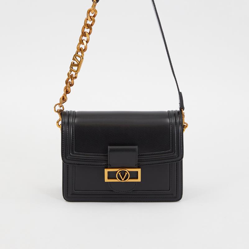 Levidor Siyah  Klasik Çapraz Askı Kadın Küçük Boy Çanta