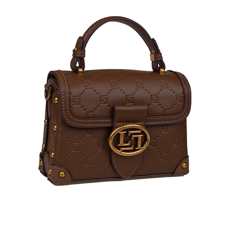 Levidor Taba  Kadın Mini Kapaklı El ve Omuz Çantası