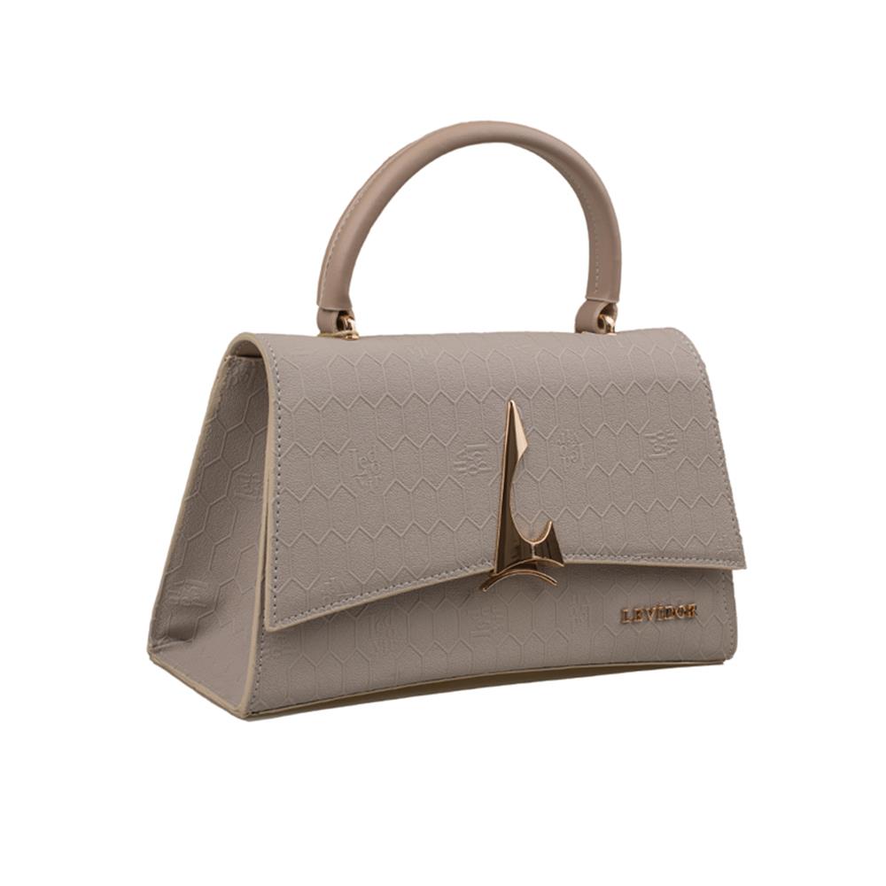 Levidor Taş  Kadın Monogram El Çantası