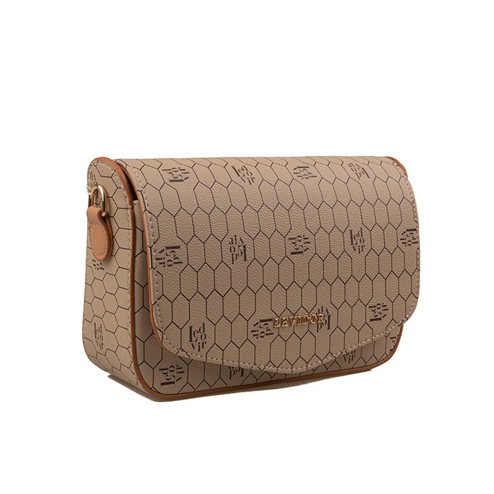 Levidor Vizon  Monogram Kadın Postacı Çantası