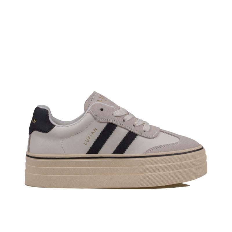 Lufian Beyaz  Angela Kadın Kalın Taban Sneaker