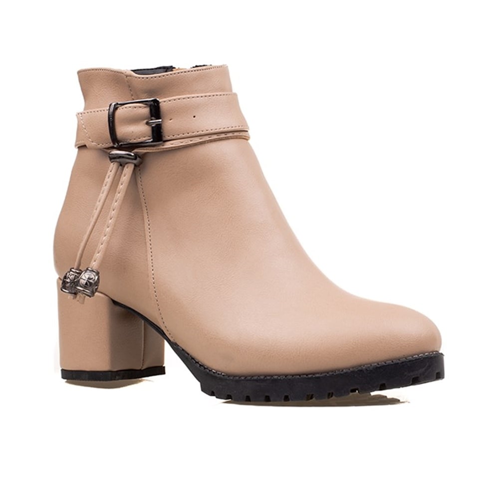 M2S Krem Keta Kadın Klasik Bot