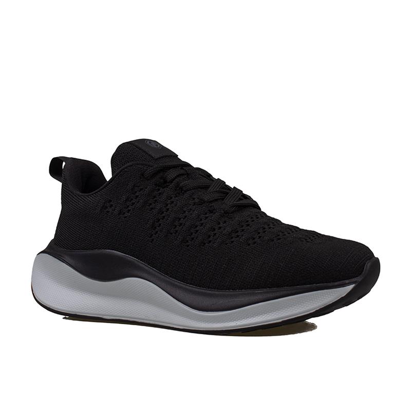 M2S Siyah  Fly Erkek Hafif Dokuma Sneaker