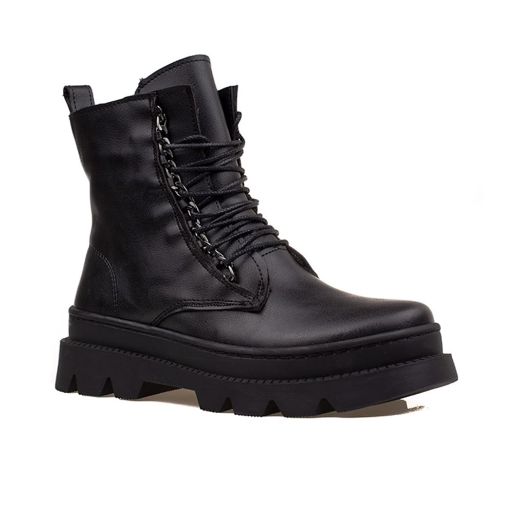 M2S Siyah Lupa Kadın Postal Bot