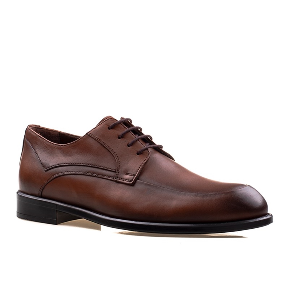 M2S Taba Erkek Hakiki Deri Enjeksiyon Taban Klasik Ayakkabı