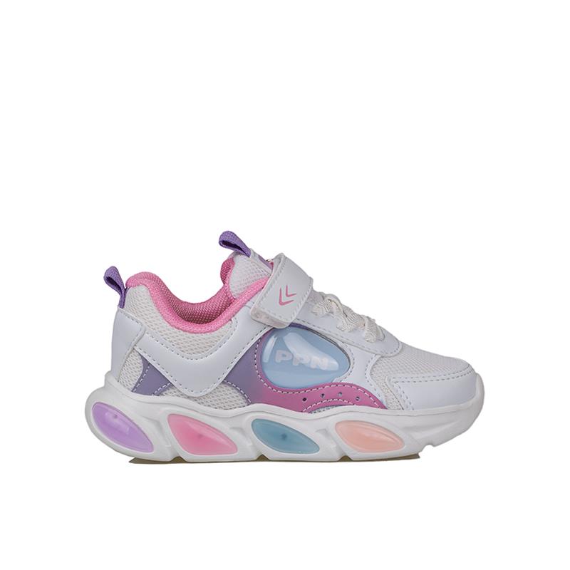 Pepino Pembe  Işıklı Patik Çocuk Sneaker
