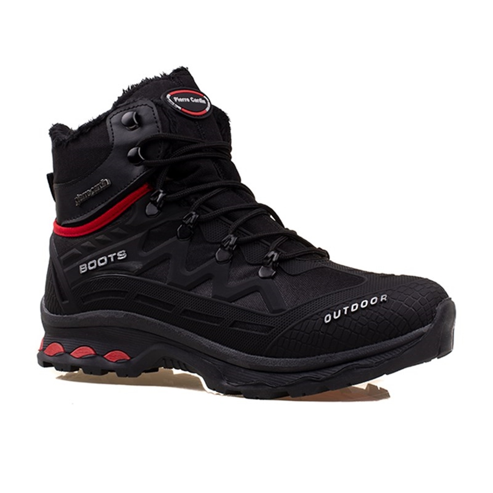 Pierre Cardin Siyah Loks Erkek Trekking Bot