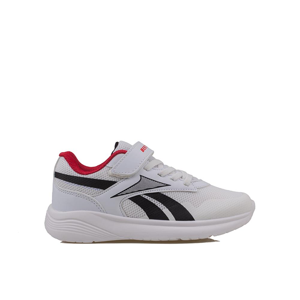 Trend Adımlar Beyaz  Comfortable İç Destekli Erkek Çocuk Sneaker