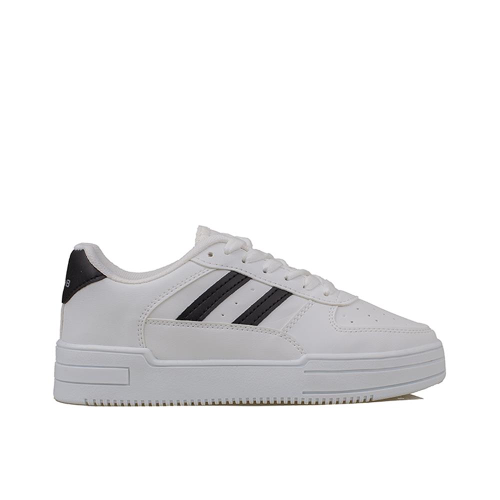 Trend Adımlar Beyaz-Siyah  Sportline Kadın Sneaker