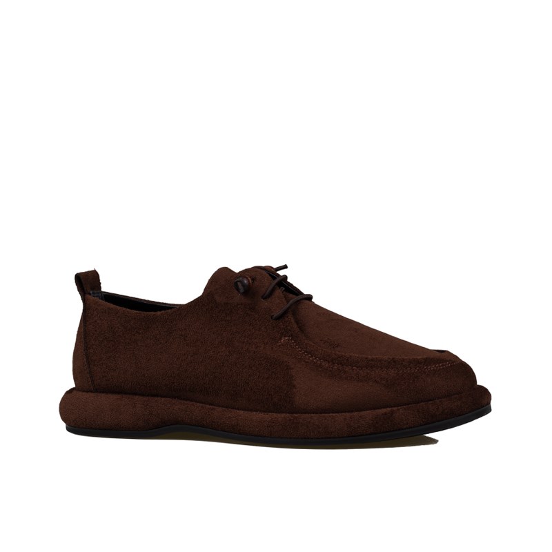 Trend Adımlar Kahverengi  Kadın Lastik Bağcıklı Loafer Günlük Ayakkabı